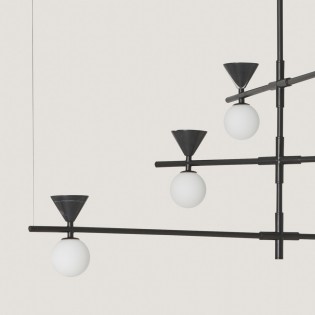 Lámpara colgante Oneta (6 luces)
