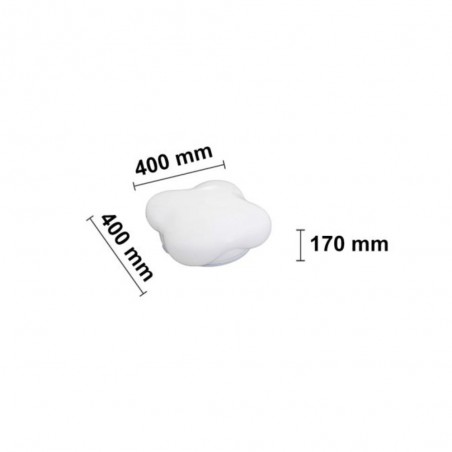 LED Ceiling Flush Light Cotufa (24W)