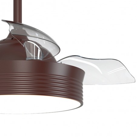 LED fan with folding blades Bombay S (24W)