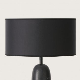 Lámpara de mesa Shin Negro II