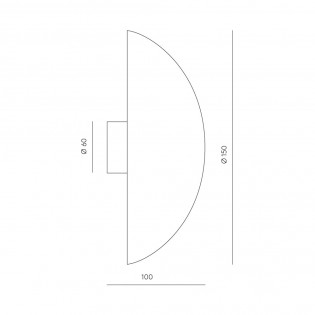 Aplique de pared LED Altun (9W)