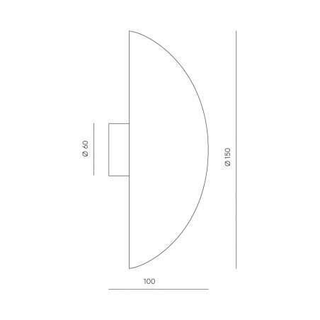 Aplique de pared LED Altun (9W)