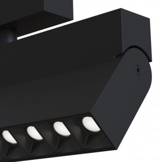 Foco de carril magnético orientable Led (10 luces) (20W)
