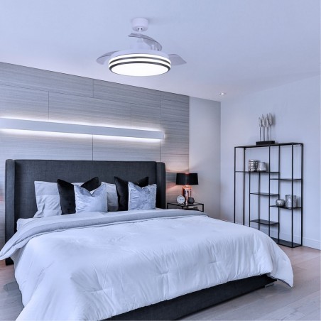 LED fan with folding blades Louis CCT (35W)
