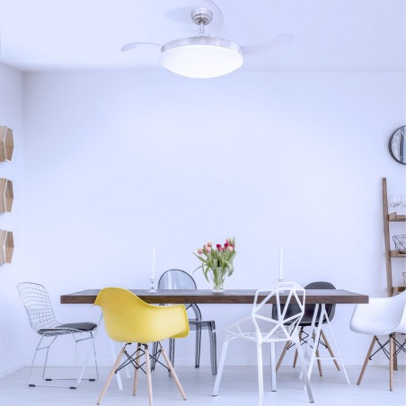 Ventilador LED con altavoz Maria CCT (36W)