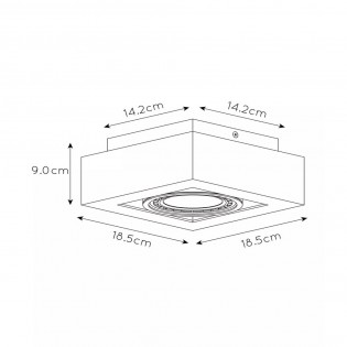 LED Ceiling Spotlight Zefix (12W)