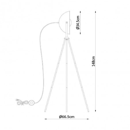 Retro Floor Lamp Álvaro