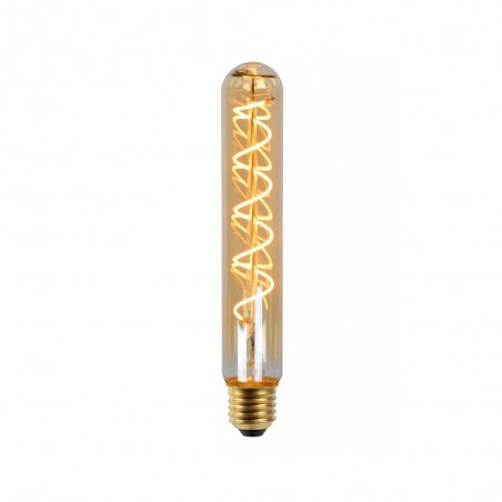 Tubular LED filament bulb E27 amber 20 (5W)