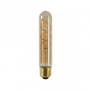 Tubular LED filament bulb E27 amber 15 (5W)
