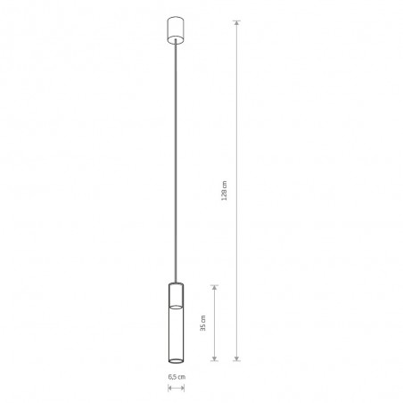 Lámpara de techo Cylinder