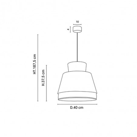 Ceiling Lamp Singapour M