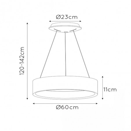 LED Ceiling Lamp Talowe (42W)