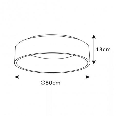 LED Ceiling Flush Light Talowe (80W)