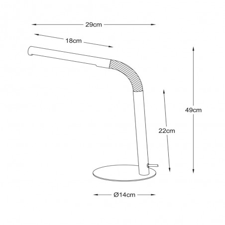LED Desk Lamp Gilly (3W)