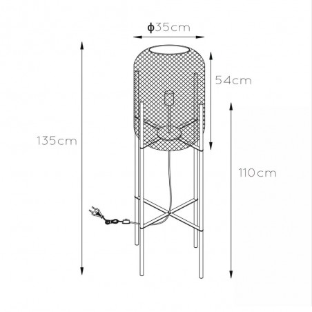 Floor Lamp Mesh