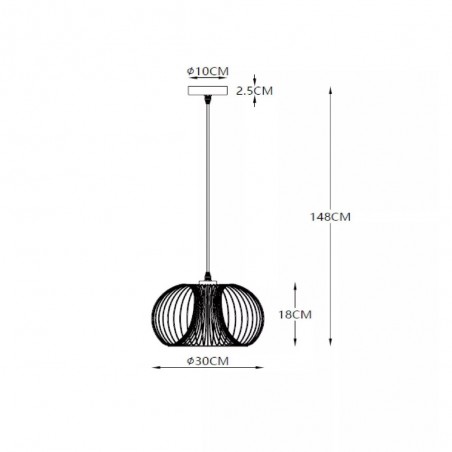 Ceiling Lamp Vinti