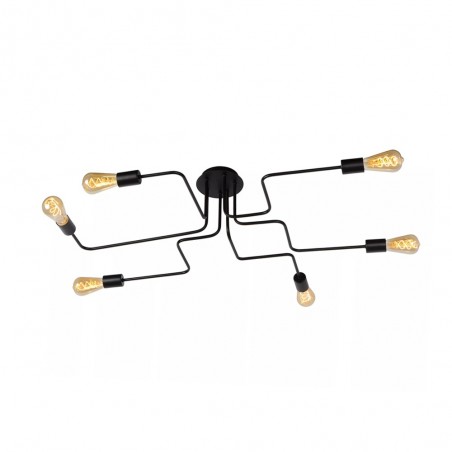 Plafón de techo Lester (6 luces)