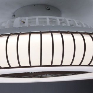 LED Flush Fan Mirabel Dimmable CCT (40W)