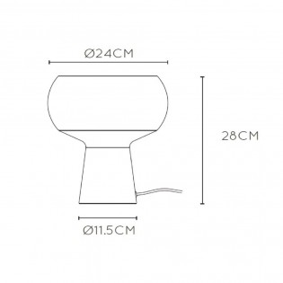 Lámpara de mesa Farris