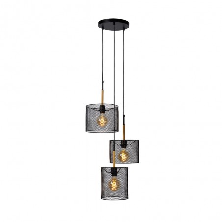 Lámpara colgante Baskett (3 luces)