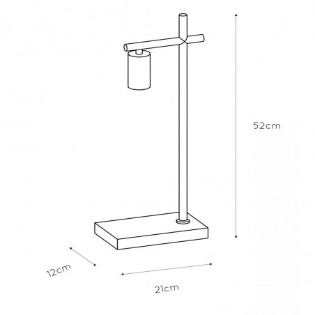 Lámpara de mesa Leanne